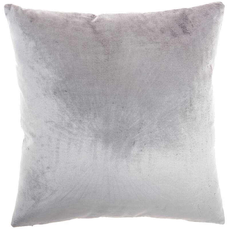 Mina Victory Sofia Grey Throw Pillow , ( 20"X20" )