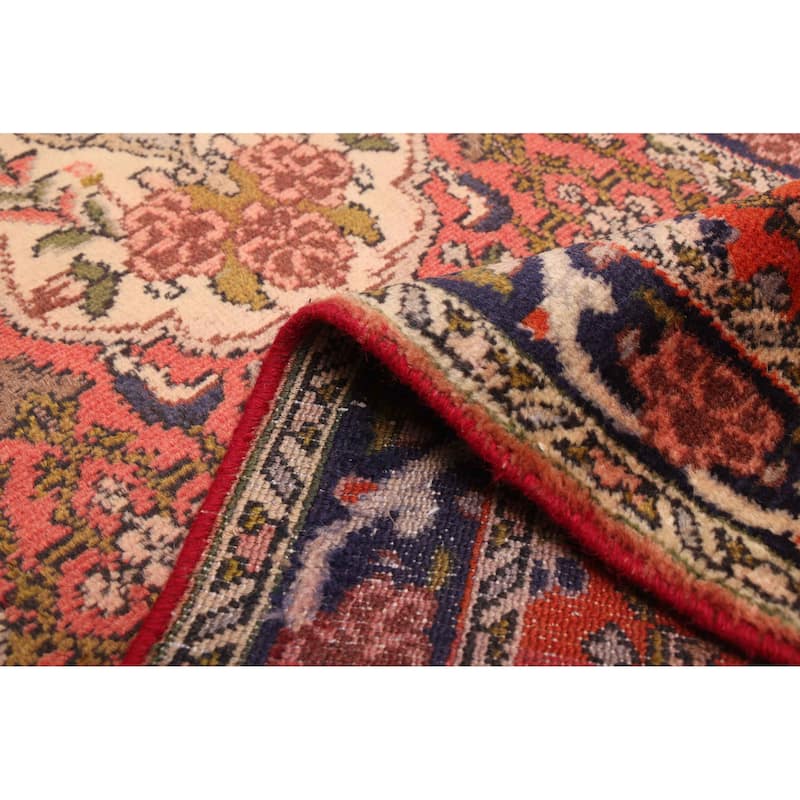 ECARPETGALLERY Hand-knotted Andelz Dark Copper Wool Rug - 2'5 x 9'2