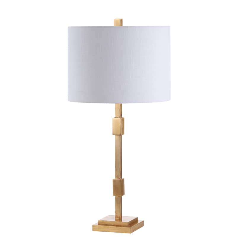 Ziggy 29" Metal LED Table Lamp, Gold Leaf by JONATHAN Y