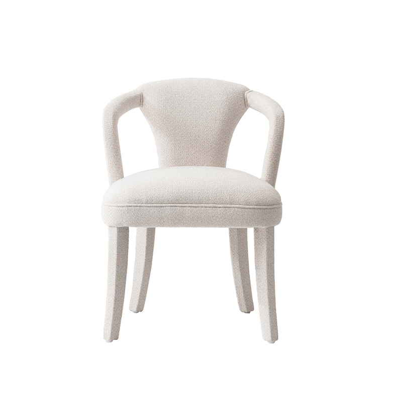 Manhattan Comfort Modern Palmer Tweed Dining Armchair