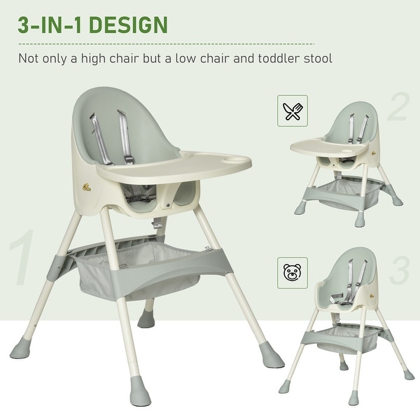 baby low chair with tray