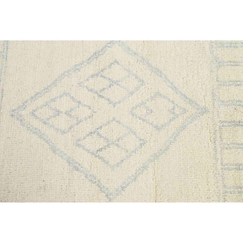 Vegetable Dye Moroccan Berber Oriental Area Rug Wool Handmade - 5'6" x 7'11"