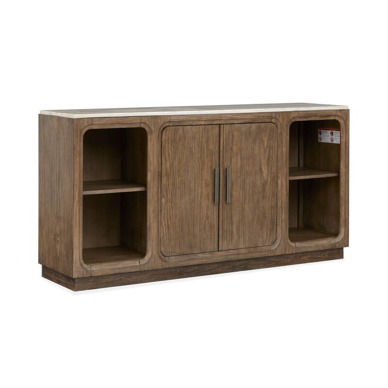 Magnussen Home Westbourne Dark Umber Sideboard - 70''W x 18''D x 36''H - 70''W x 18''D x 36''H - Dark Umber