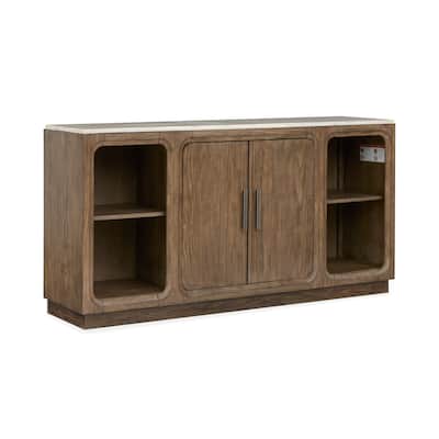 Magnussen Home Westbourne Dark Umber Sideboard - 70''W x 18''D x 36''H
