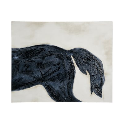 Equestrian Beauties - Close (40 x 50) Canvas Art Print