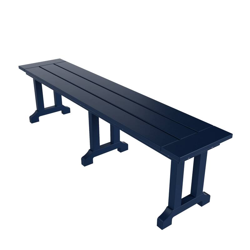 Laguna 6-Piece Patio Dining Set With Reclinable Armchairs and Bench