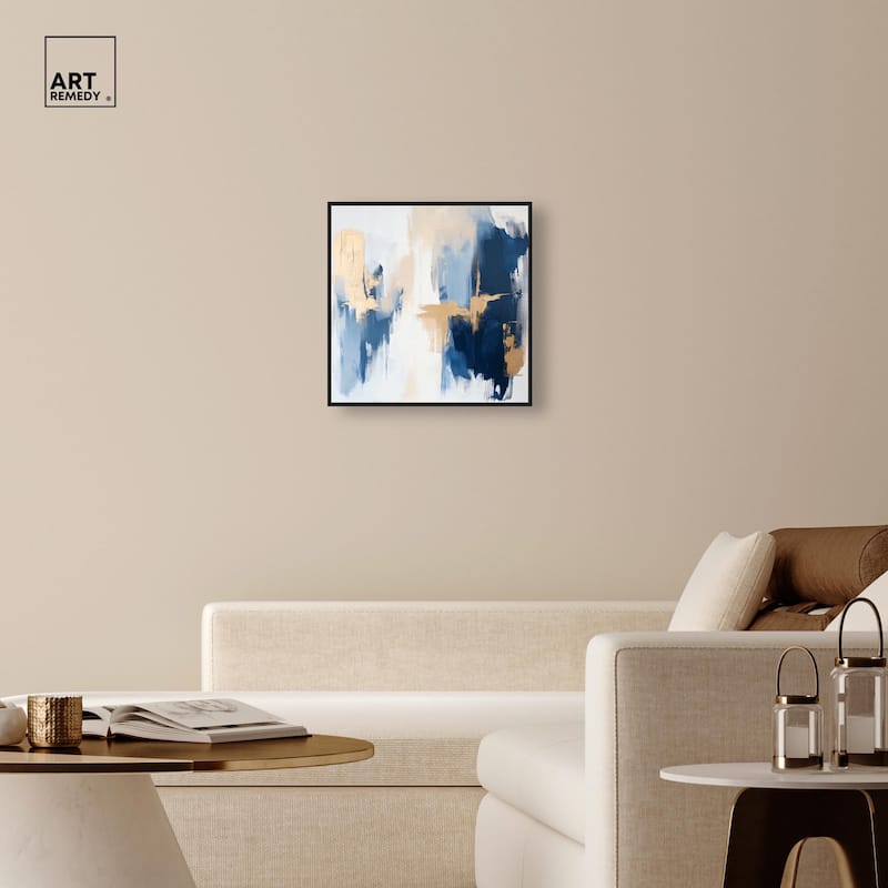 Tranquil Blue Depths II Canvas by Art Remedy