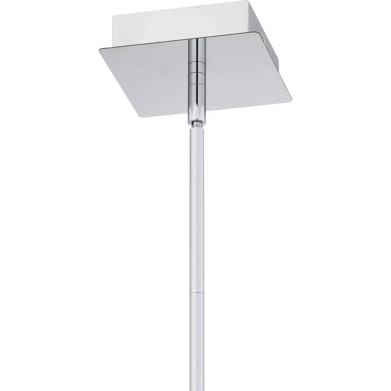 Dazzle Integrated LED Polished Chrome Pendant Light