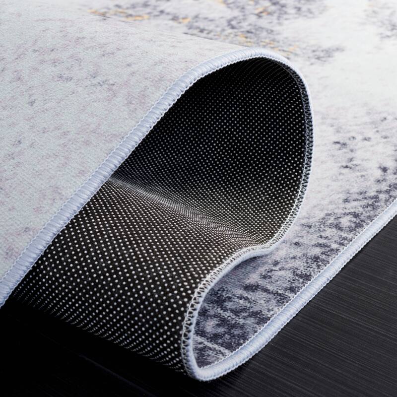 SAFAVIEH Tacoma Machine Washable Slip Resistant Almira Modern Abstract
