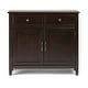 preview thumbnail 4 of 92, WYNDENHALL Hampshire 40" Wide Solid Wood Traditional Entryway Storage Cabinet - 40"w x 15"d x 36" h