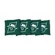 preview thumbnail 1 of 1, Stetson Green Cornhole Bags All-Weather Resin Filled