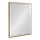 preview thumbnail 86 of 111, Rhodes Framed Decorative Wall Mirror 18.75x24.75 - Gold