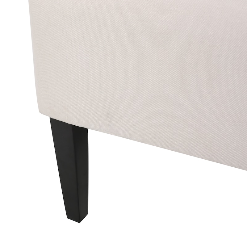 Roomfitters Tall Wingback Dining Chair with Upholstered Seat and Curved Backrest, Elegant Accent Chair