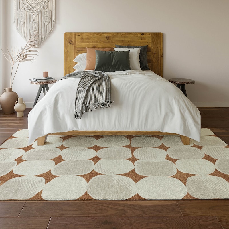 Premium Washable Super Soft Mid Century Modern Mayfield Rug