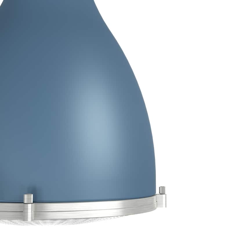 Hunter Bluff View Retro 14" 3-Light Pendant - Kitchen Island, Dining Room - Mid-Century Modern, Industrial, Transitional