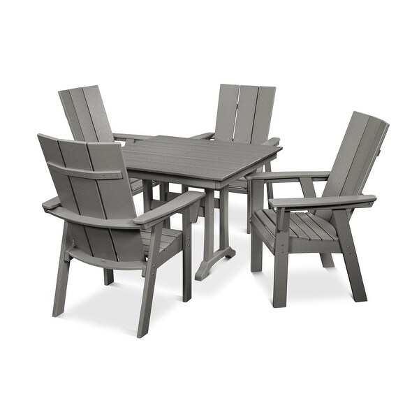 Shop POLYWOOD Modern Adirondack 5-Piece Farmhouse Dining ... (600 x 600 Pixel)