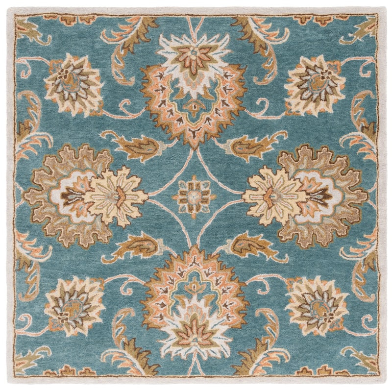 SAFAVIEH Handmade Heritage Party Time Traditional Wool Rug