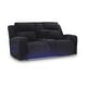 preview thumbnail 3 of 20, Signature Design by Ashley TwinBrooke Power Reclining Loveseat with Console - 78"W x 44"D x 42"H