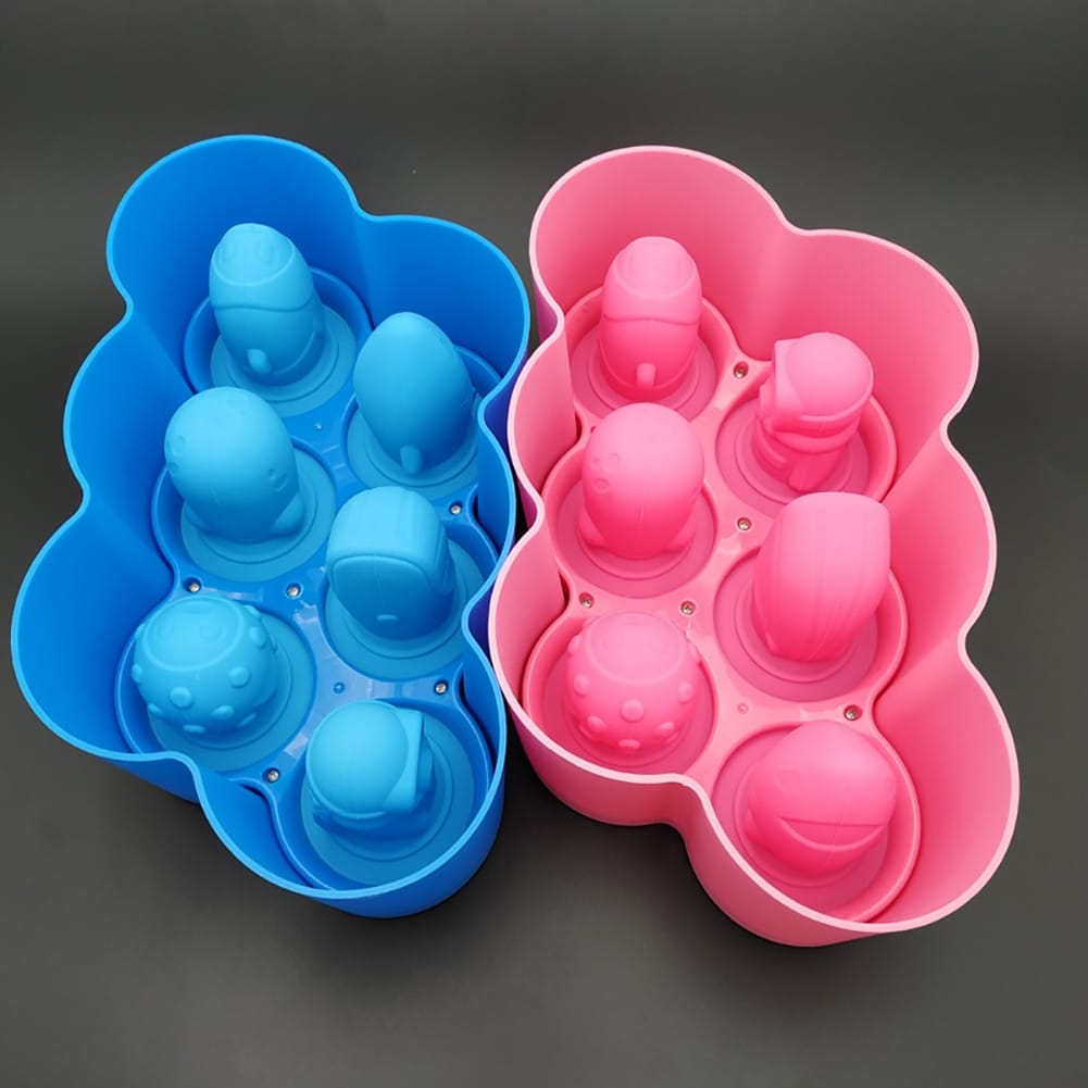 1 Pc 8 Cavity Cylinder Shaped Silicone Cake Mold, Baking Tool For Cookies,  Chocolate, Cakes And Decorations