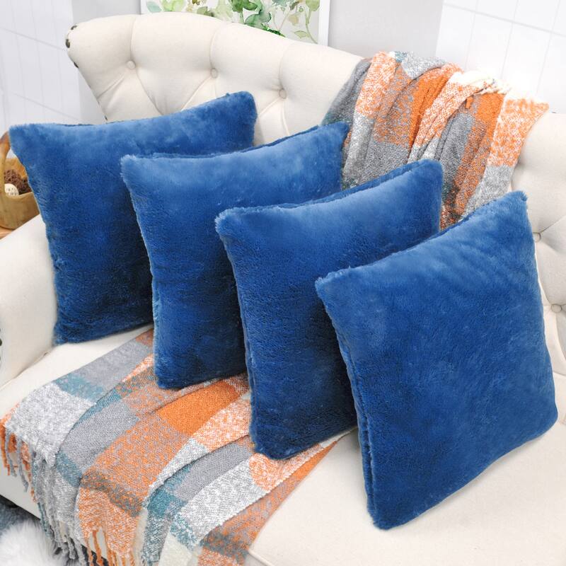 Fauxfur Pillow Shell Set 20'X20"