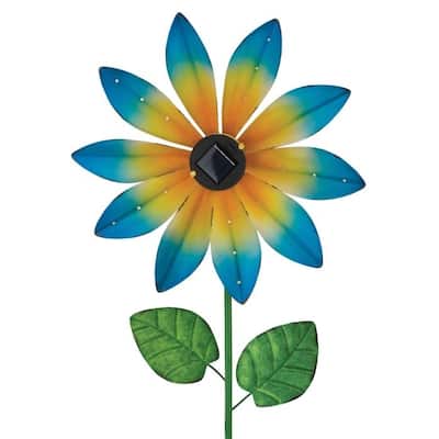 Spinner Solar Stake - Blue