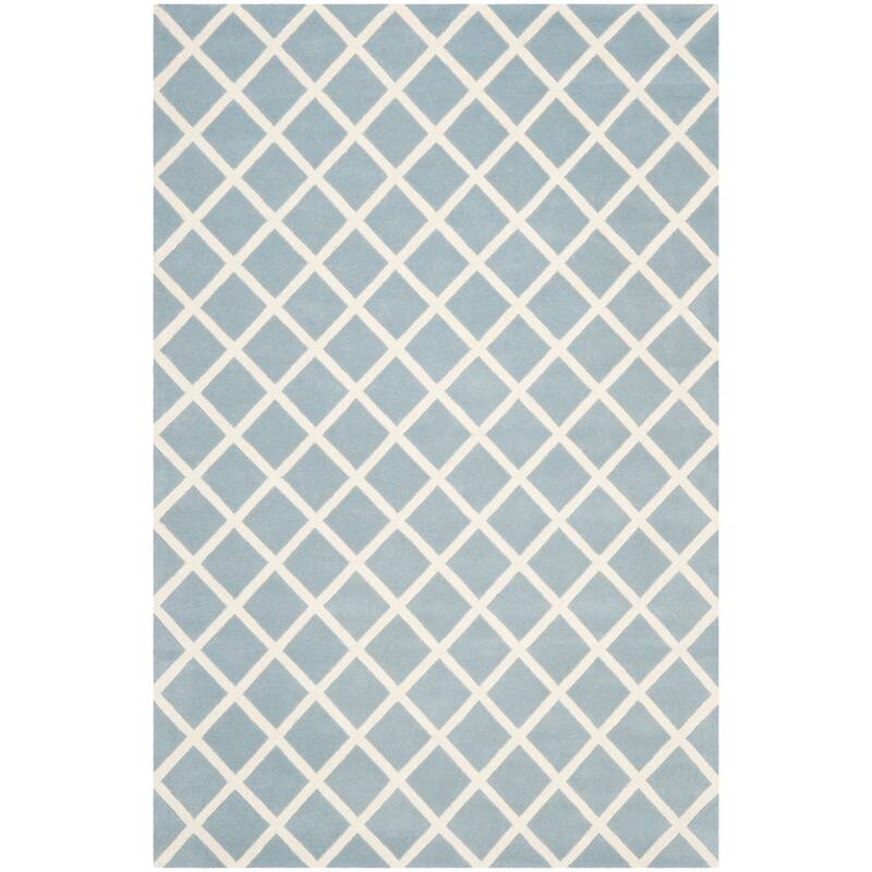SAFAVIEH Handmade Chatham Retha Modern Moroccan Wool Rug