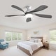 preview thumbnail 45 of 67, 52"/66" Inch Ceiling Fan with Light,APP and Remote Control, Low Profile,Smart Optional
