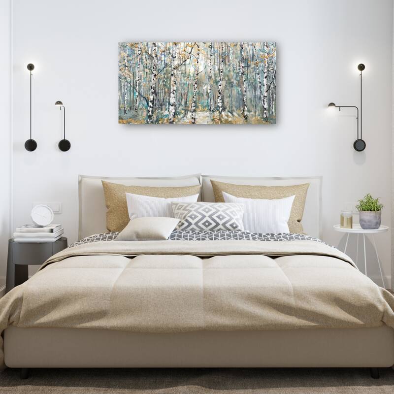 Kaleidoscope Trees II Panel By Studio Arts Canvas Art Print