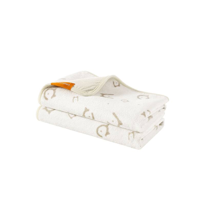 Washable Pee Pads for Dogs, 2 Pack, Reusable, High Absorbency, Leakproof Protection - M - Cloud-White
