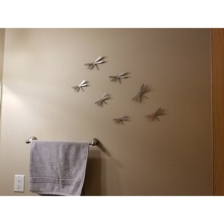 Shop Umbra Wallflutter Brushed Nickel Wall Decor Overstock