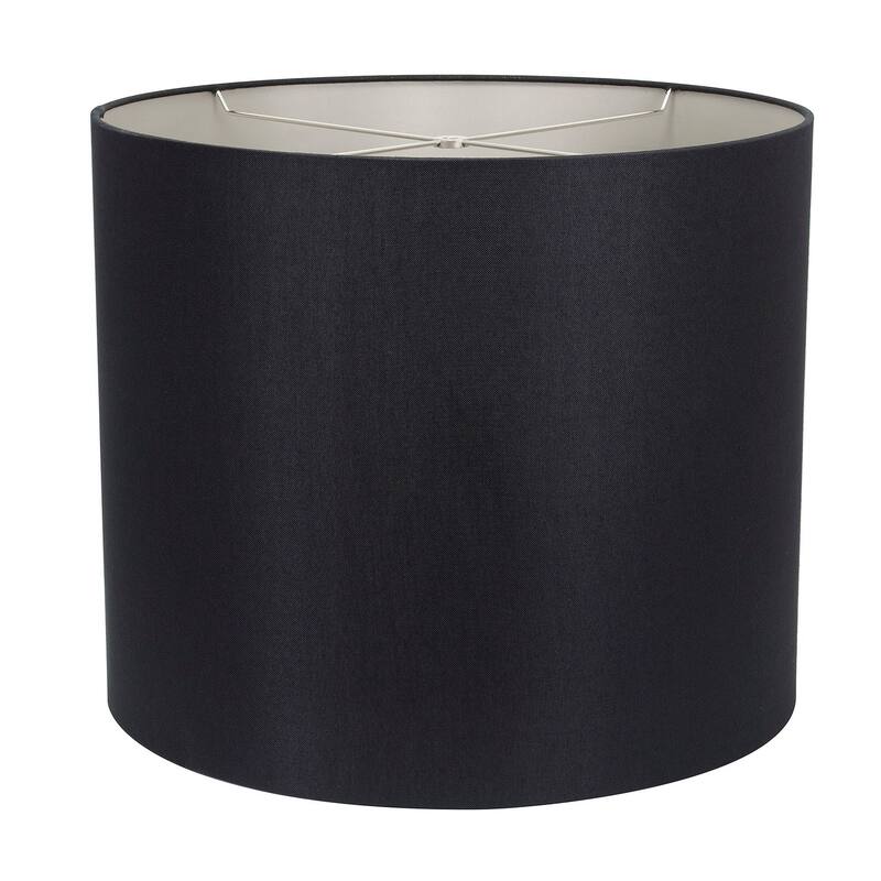 Linen Round Lamp Shade with Light Diffuser