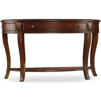 Hooker Furniture Brookhaven 52" Wide Traditional Hardwood Console /
