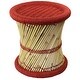 preview thumbnail 64 of 76, Natural Geo Moray Decorative Handwoven Jute Accent Stool