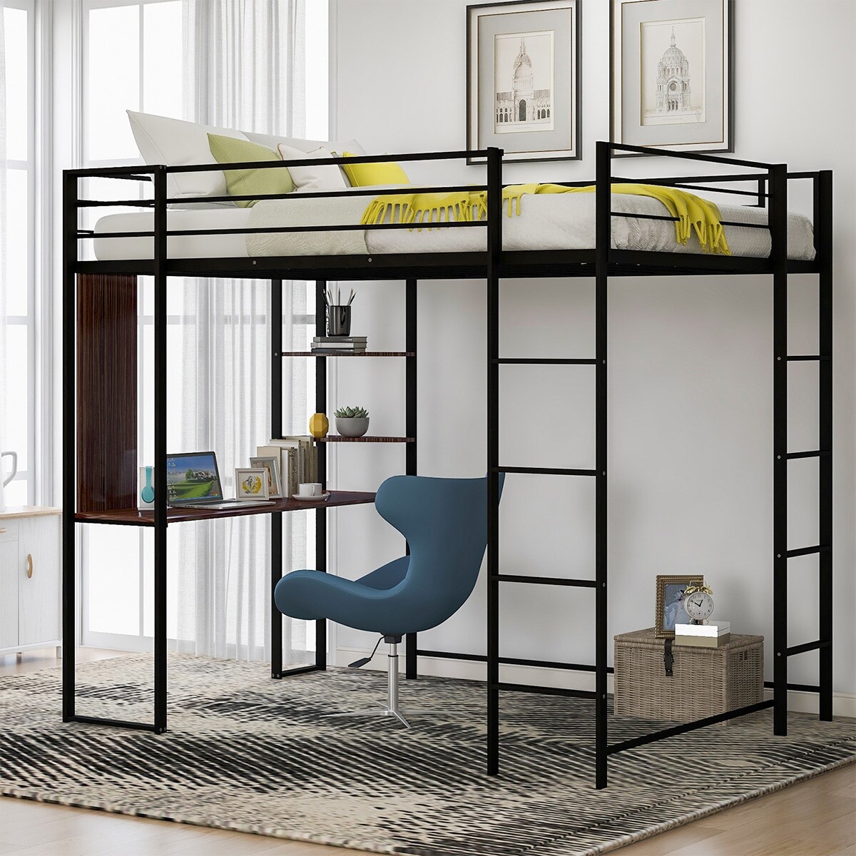 full size bed bunk bed