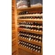 HOMCOM Stackable Wine Rack, Modular Storage Shelves, 72-Bottle Holder, Freestanding Display Rack for Kitchen, Natural