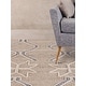 preview thumbnail 2 of 2, Isaa Geometric Wool Rug - 5 X 8