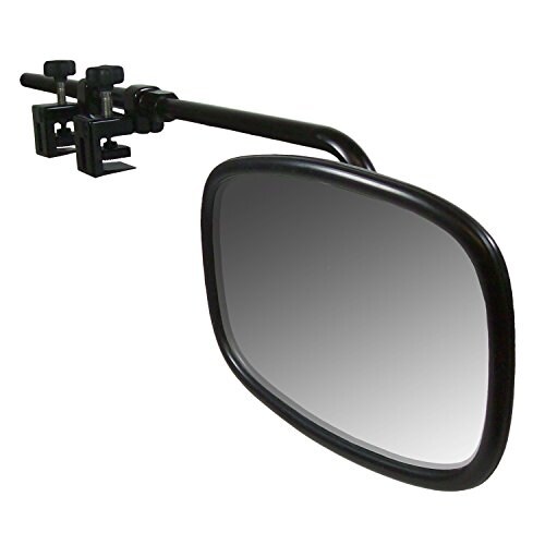 CIPA 11980 Black Universal Bar Towing Mirror Kit