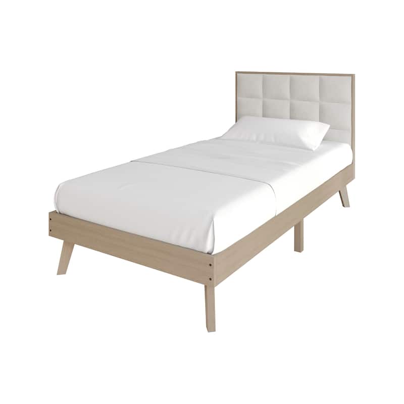 CraftPorch Vintage Wooden Platform Bed