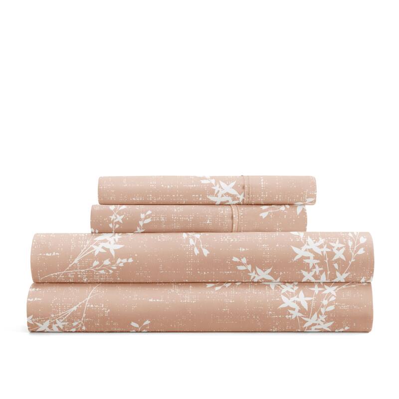 Delicate Details Patterned Ultra-Soft Bed Sheet Sets