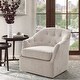 preview thumbnail 5 of 6, Solid Wood Frame Calvin Swivel