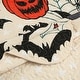 preview thumbnail 5 of 6, Twin/Full Size Halloween Themed Quilt Bedspread Set Pumpkins, Black Cats, Bats, Haunted Houses ME503