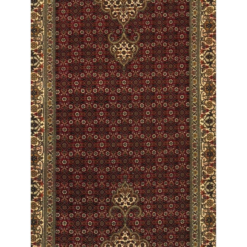 Pasargad Home Baku Hand-Knotted Silk & Wool Area Rug