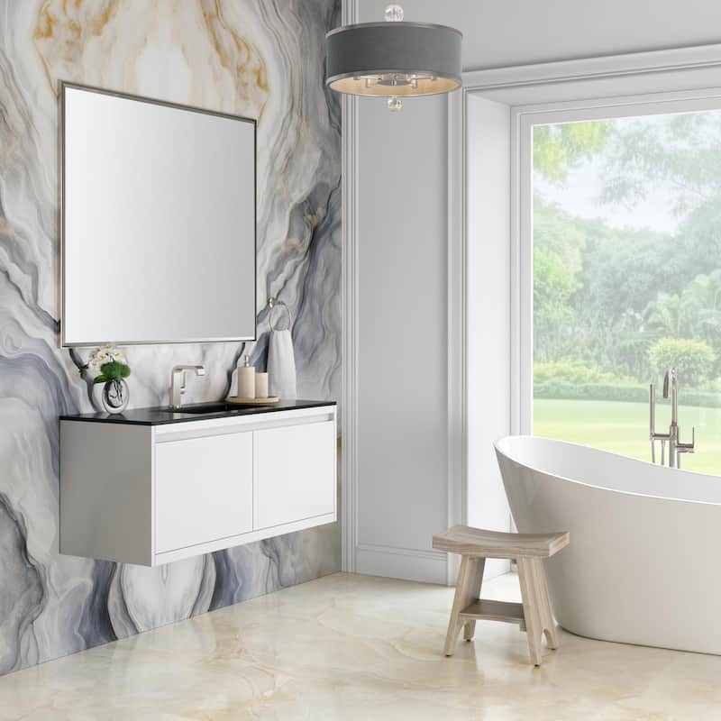 James Martin Vanities 805-V47.3-CH Mantova 48" Wall Mounted Single