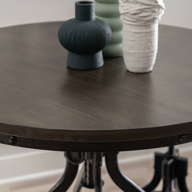 Caverly Round Adjustable Bar Table