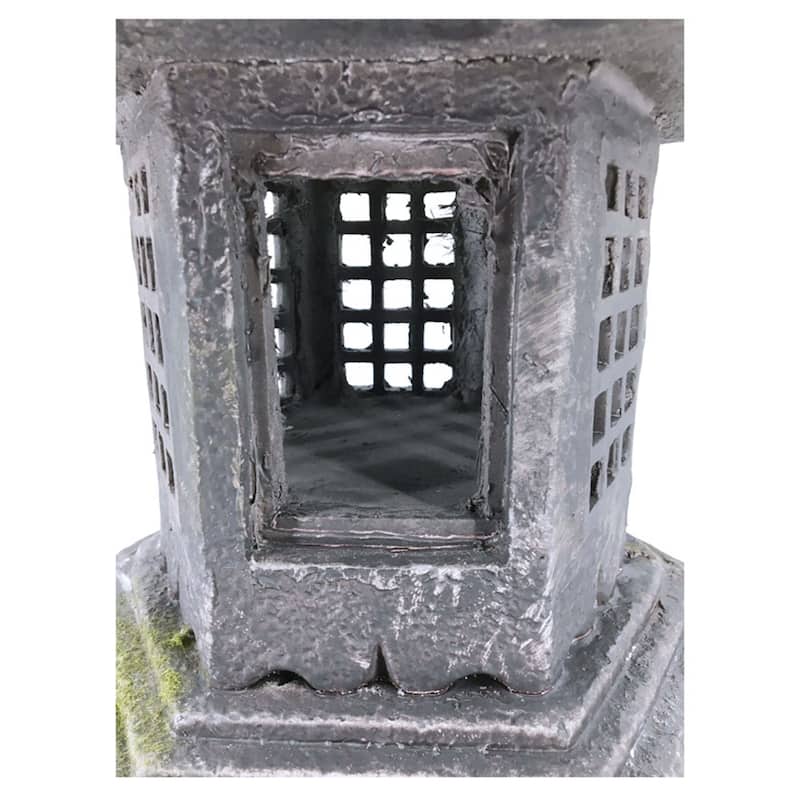 37.75" Pagoda Lantern with Magnetic Door