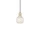 Option Black Antique Brass / White Mouchette