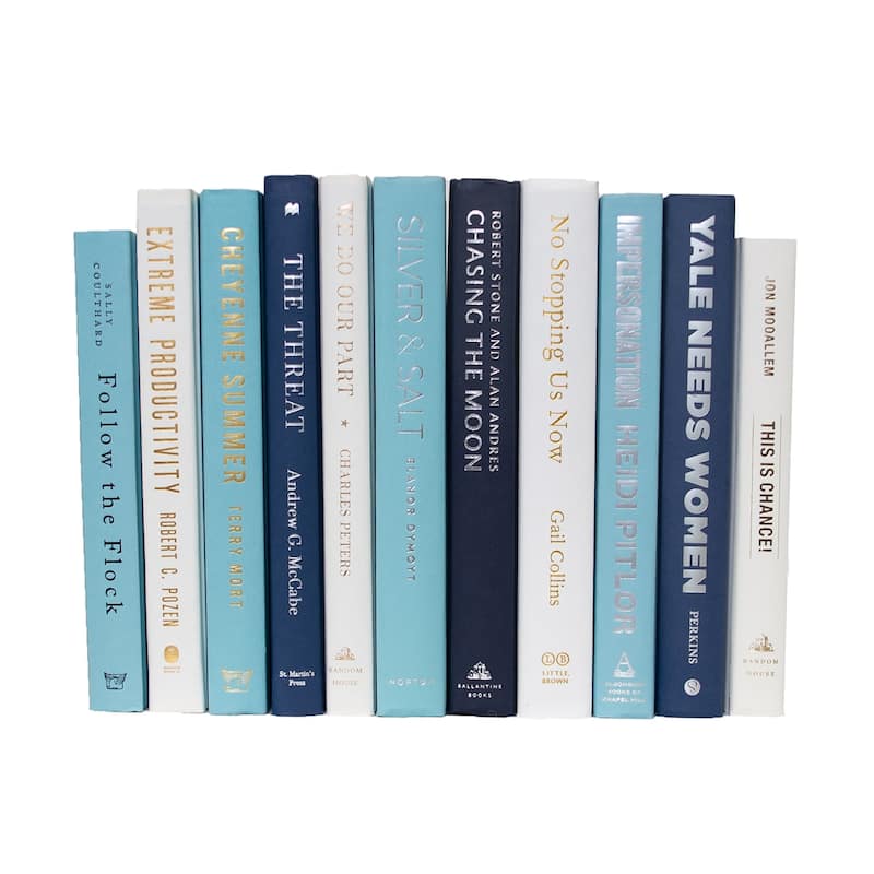 Books Blue Decorative Accessories: Blue Oasis ColorPak