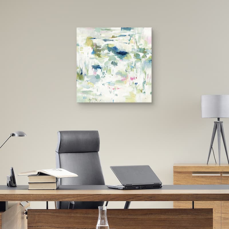 Abstract Reflections by Lisa Ridgers Canvas Art Print
