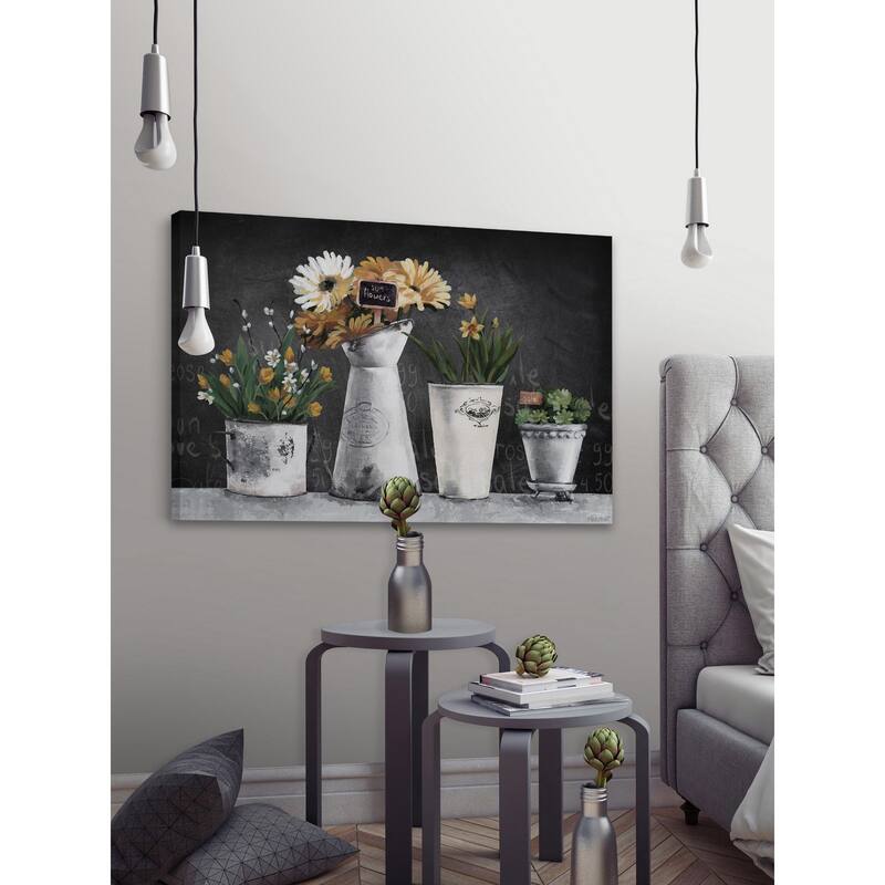 'Unconventional Jar' Painting Print on Wrapped Canvas