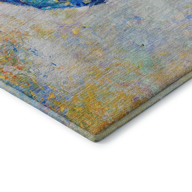 Premium Washable Super Soft Rooster Farmhouse Mayfield Rug